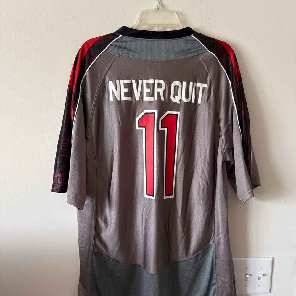 Men’s Under Armour Texas Tech Red Raiders #11 Lone Survivor Jersey Sz L - RARE - Picture 6 of 6